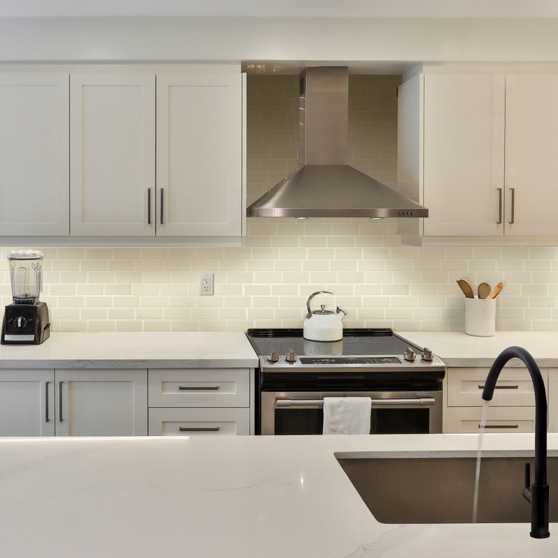 METRO beige peel and stick backsplash tile smart tiles for kitchen, bathroom, vr and fireplace