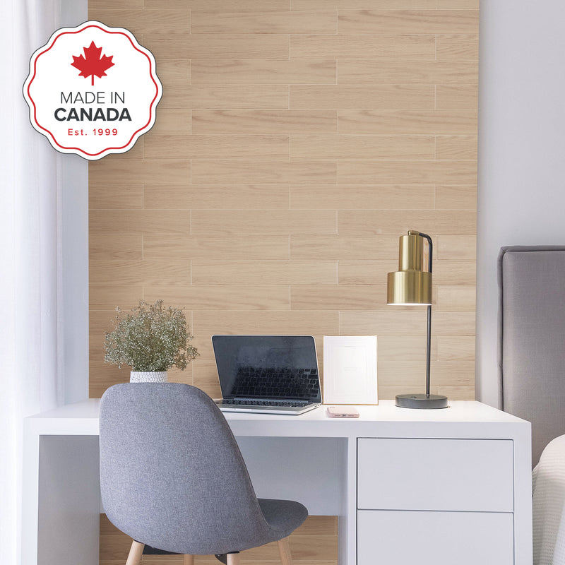 NORWAY Beige peel and stick backsplash tile smart tiles for kitchen, bathroom, vr and fireplace