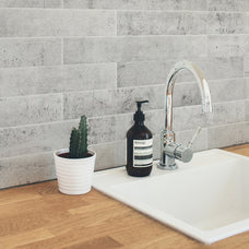 kitchen, bathroom peel and stick backsplash tiles NORWAY Grey Smart Tiles