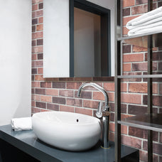 kitchen, bathroom peel and stick backsplash tiles BRIK Red Smart Tiles