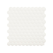 PENNY White peel and stick backsplash tile smart tiles for kitchen, bathroom, vr and fireplace