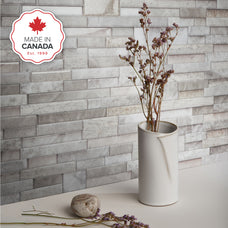 kitchen, bathroom peel and stick backsplash tiles PIETRA Grey Smart Tiles