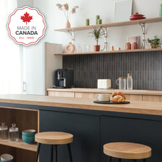 kitchen, bathroom peel and stick backsplash tiles MOROCCO Grey Smart Tiles