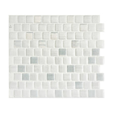 BRIXIA Grey peel and stick backsplash tile smart tiles for kitchen, bathroom, vr and fireplace