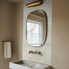 Bathroom peel and stick backsplash tiles MOROCCO White Grey Smart Tiles