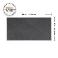 Dimensions peel and stick backsplash tiles BLOK Grey Smart Tiles