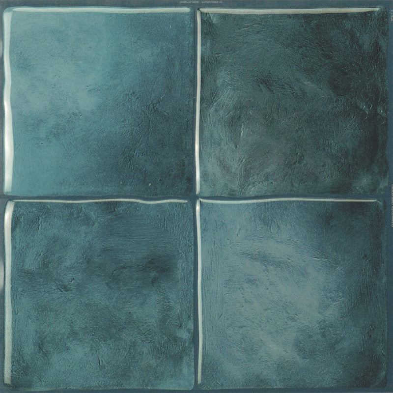 Zellige turquoise peel and stick backsplash tile smart tiles for kitchen, bathroom, vr and fireplace