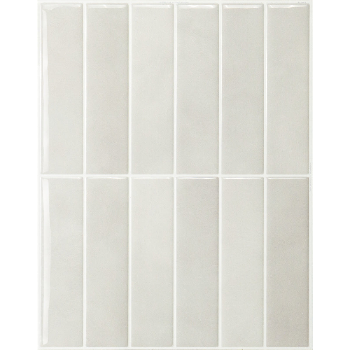 MOROCCO White Grey peel and stick backsplash tile smart tiles for kitchen, bathroom, vr and fireplace
