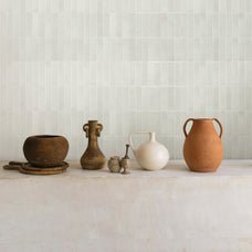 kitchen, bathroom peel and stick backsplash tiles MOROCCO White Grey Smart Tiles