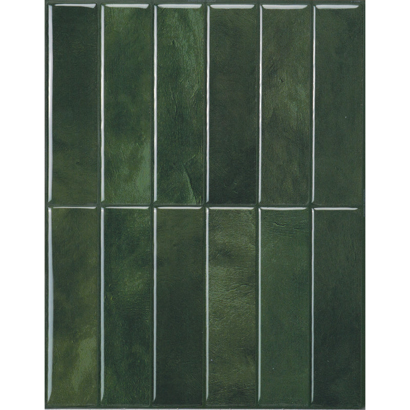 MOROCCO Green peel and stick backsplash tile smart tiles for kitchen, bathroom, vr and fireplace