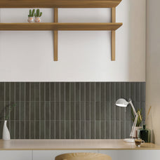 office peel and stick backsplash tiles MOROCCO Grey Smart Tiles