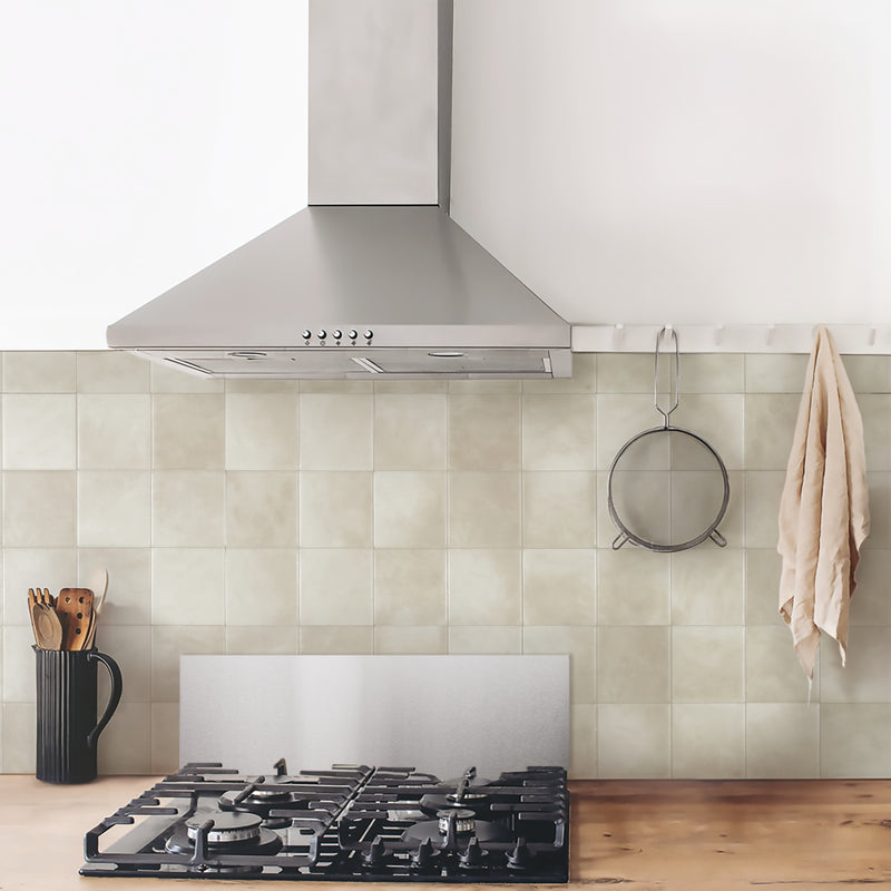 Zellige beige peel and stick backsplash tile smart tiles for kitchen, bathroom, vr and fireplace
