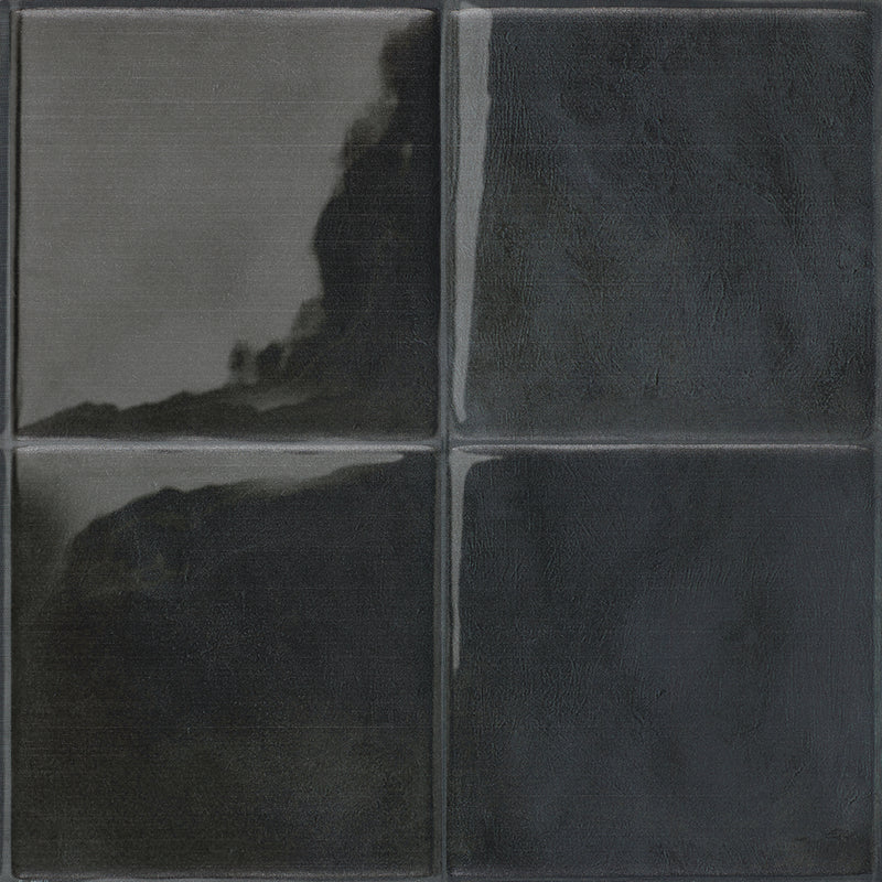 Zellige black peel and stick backsplash tile smart tiles for kitchen, bathroom, vr and fireplace