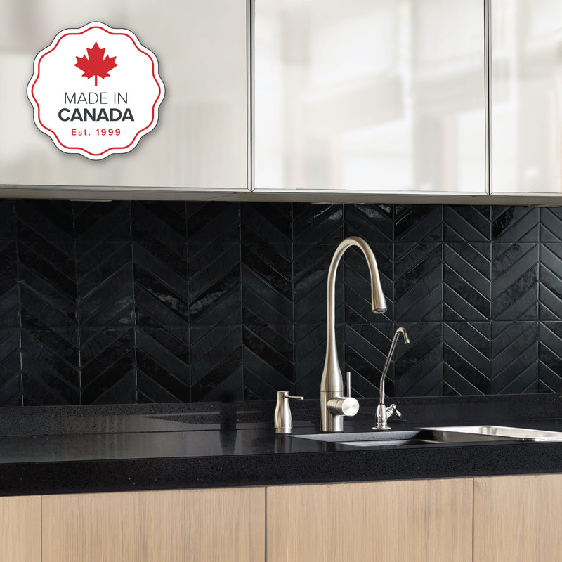 Chevron herringbone black peel and stick backsplash tile smart tiles for kitchen, bathroom, vr and fireplace