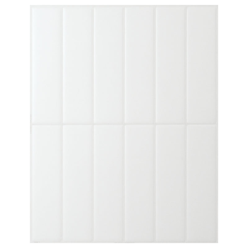 MOROCCO white peel and stick backsplash tile smart tiles for kitchen, bathroom, vr and fireplace