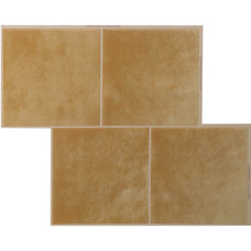 Square brown peel and stick backsplash tile smart tiles for kitchen, bathroom, vr and fireplace