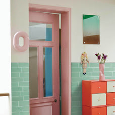 entrance peel and stick backsplash tiles METRO Green Smart Tiles
