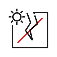 Won't yellow or crack